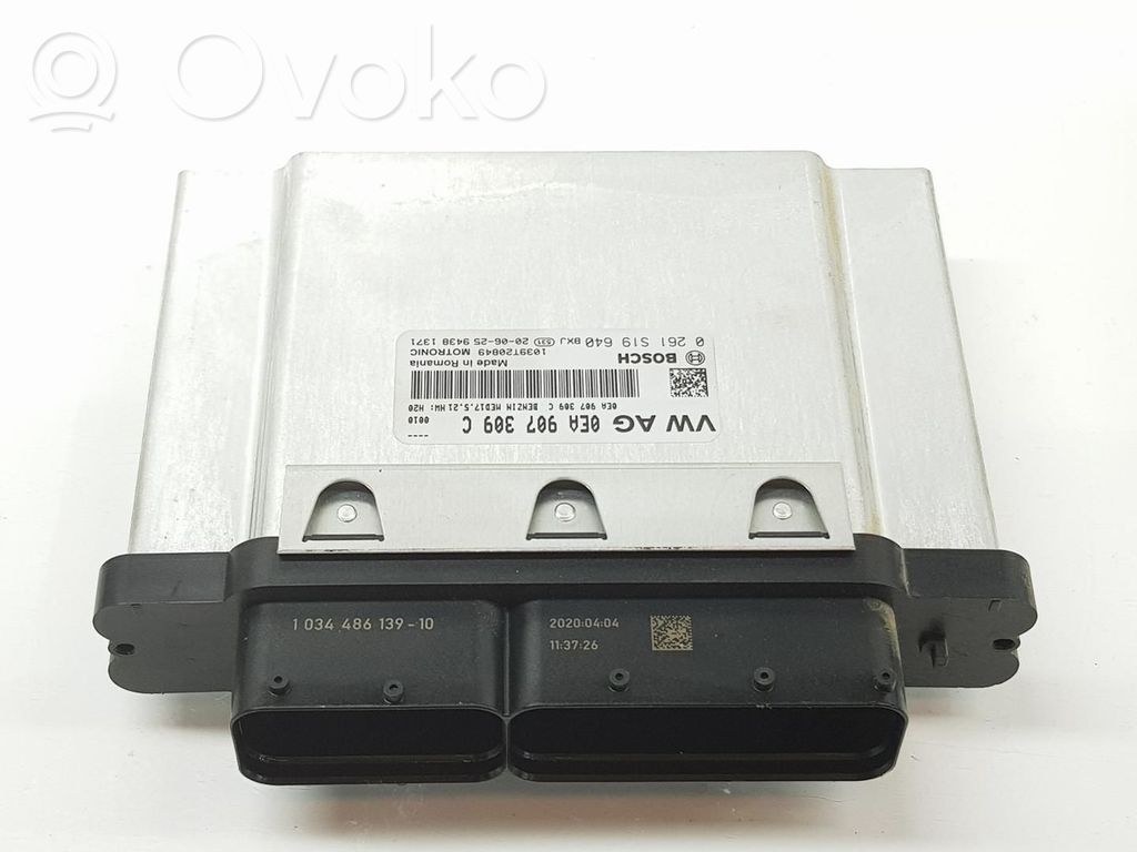 Engine control unit/module   0EA907309C,0EA906016H