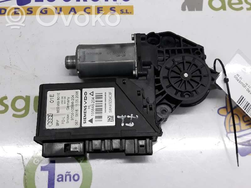 Audi A4 S4 B7 8E 8H Motorino alzacristalli della portiera posteriore