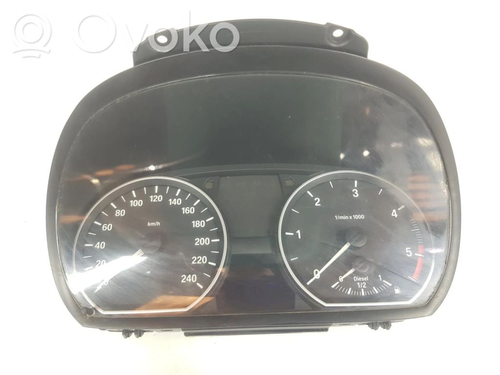 BMW 1 E81 E87 Speedometer (instrument cluster) 
