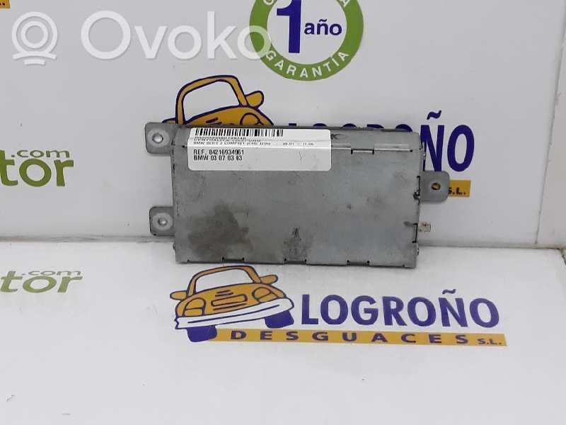 BMW 3 E46 Tālruņa vadības bloks 