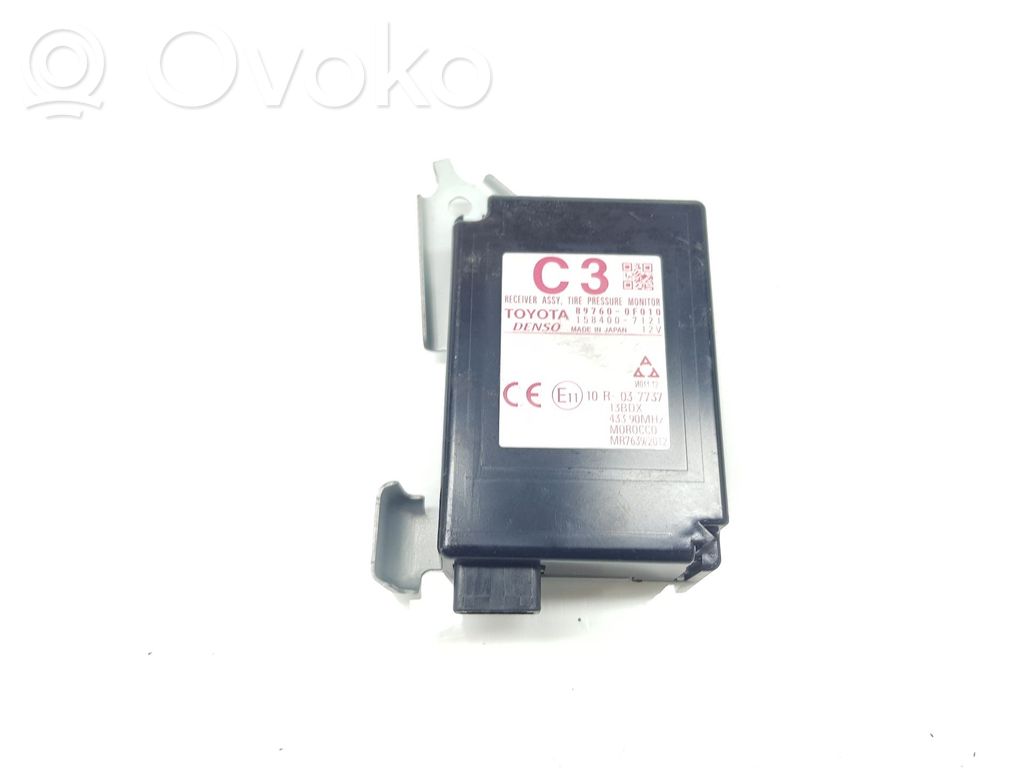 Toyota Verso Other control units/modules 