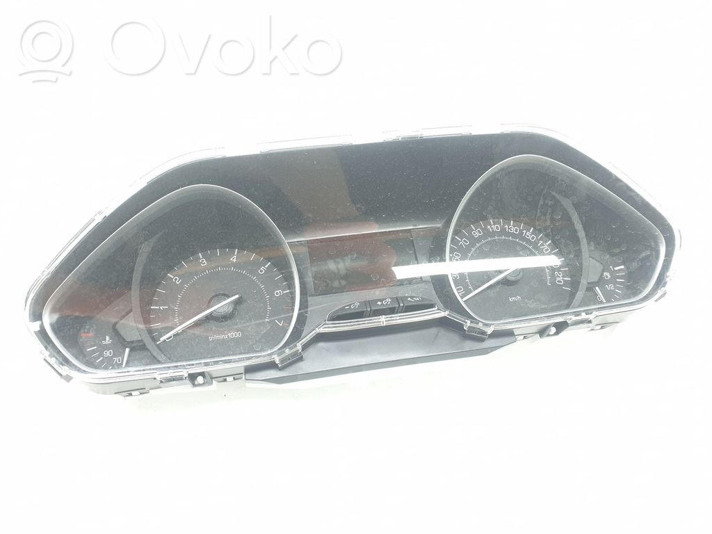 Peugeot 208 I Compteur de vitesse tableau de bord 