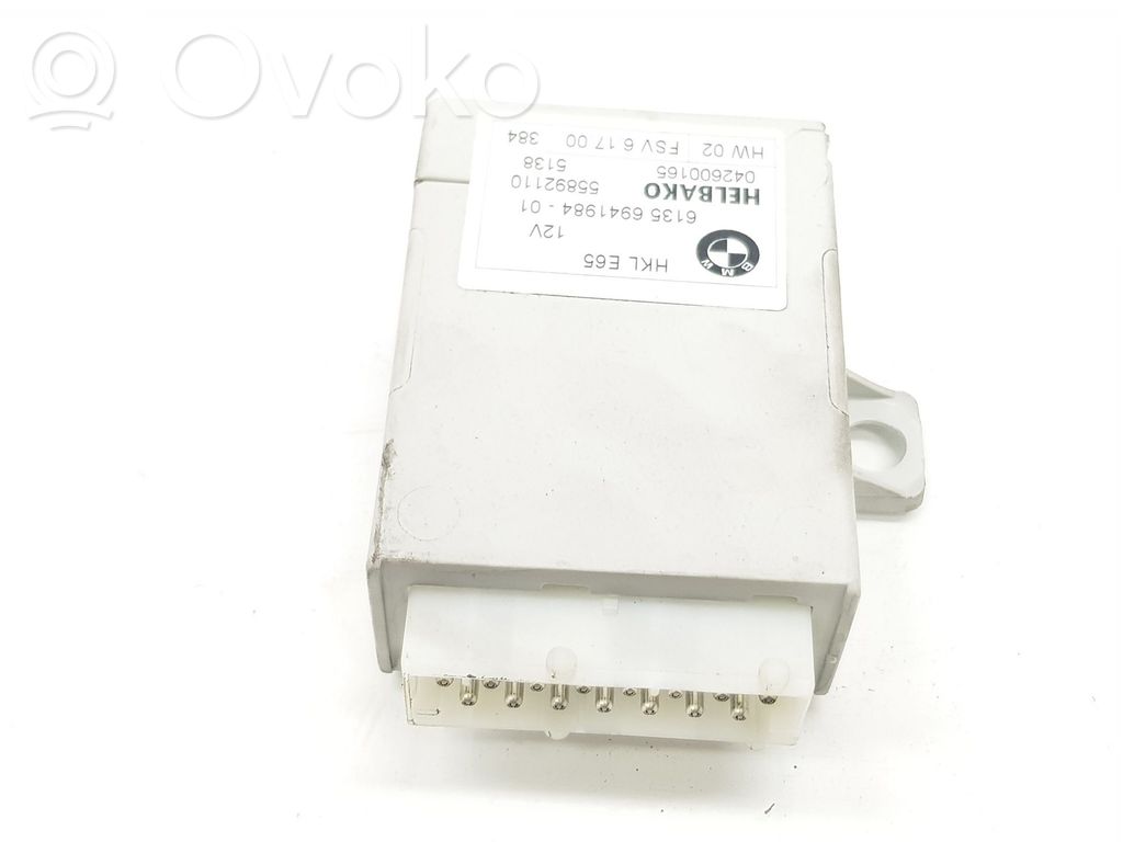 BMW 7 E65 E66 Autres unités de commande / modules 