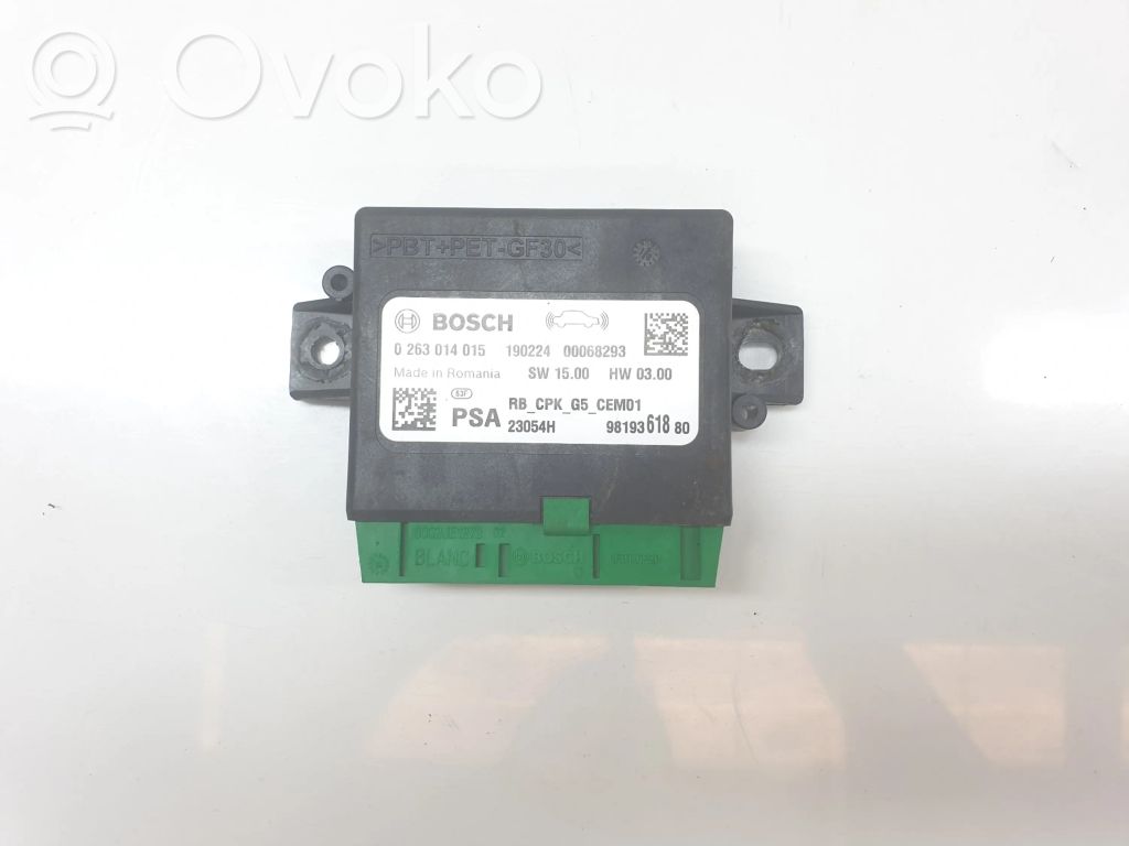Peugeot 208 I Alte unități/module de control 