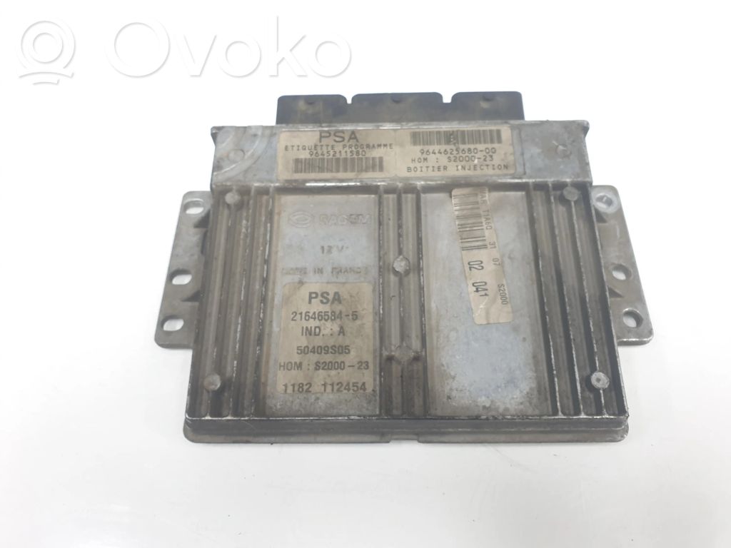 Peugeot 206 Engine control unit/module 
