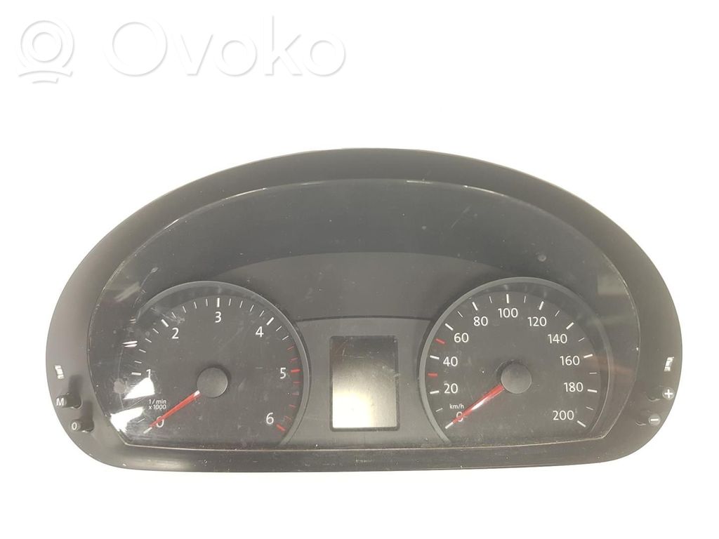 Volkswagen Crafter Vitezometru (grup de instrumente) 