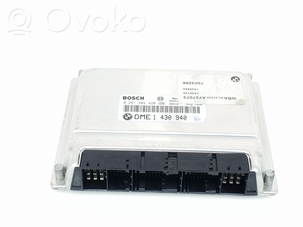 BMW 3 E46 Engine control unit/module 