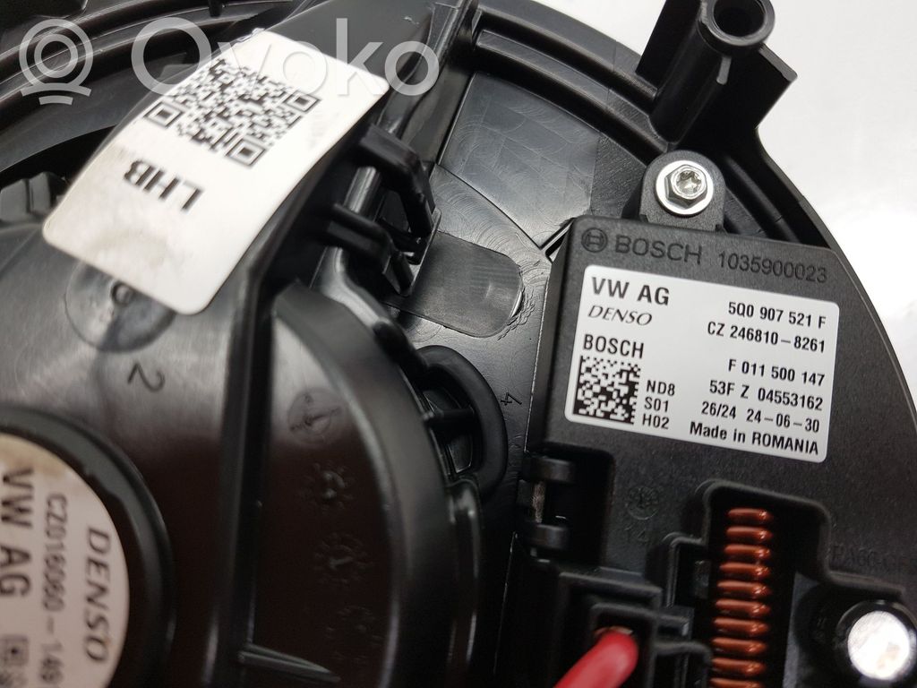 Volkswagen Crafter Ventola riscaldamento/ventilatore abitacolo