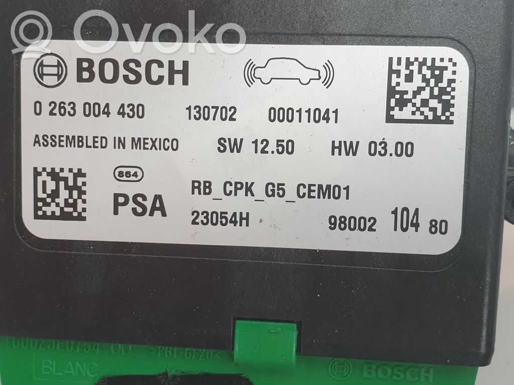 Citroen C4 II Picasso Autres unités de commande / modules 
