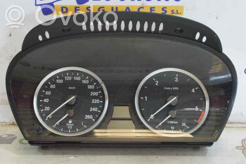 BMW 5 E60 E61 Tachimetro (quadro strumenti) 