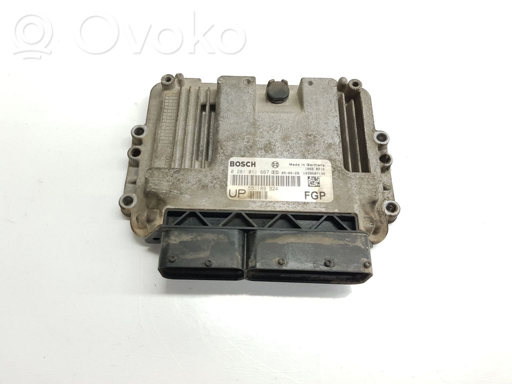 Opel Astra H Engine control unit/module 