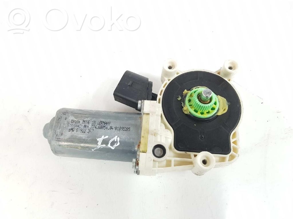 BMW 5 E60 E61 Silnik regulatora szyby drzwi przednich 
