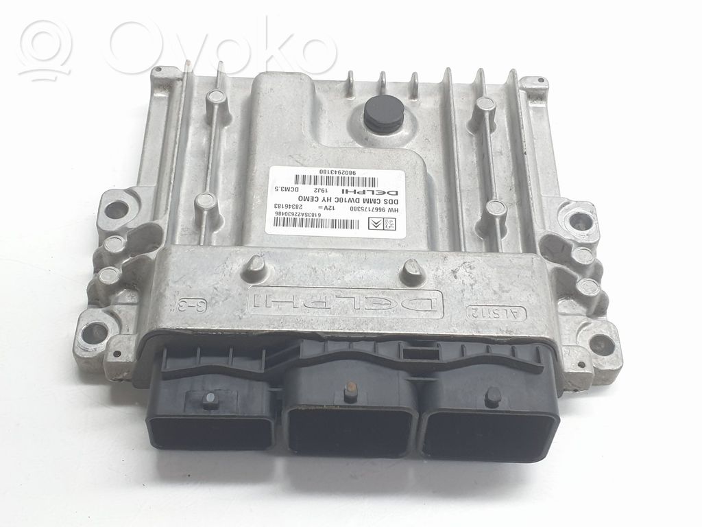 Engine control unit/module   9802943180,1609707280