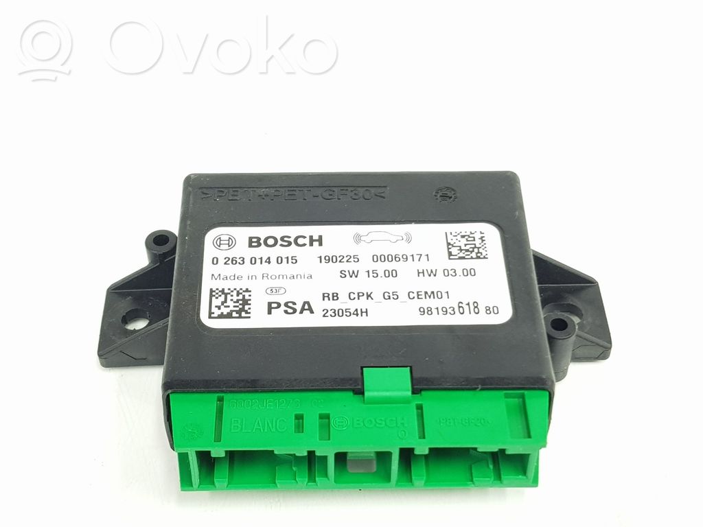 Peugeot 208 I Alte unități/module de control 