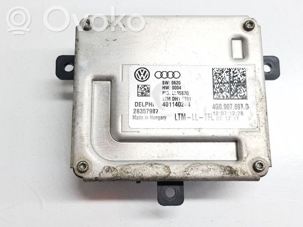 Unité de commande / module Xénon   4G0907697D,4G0907697D