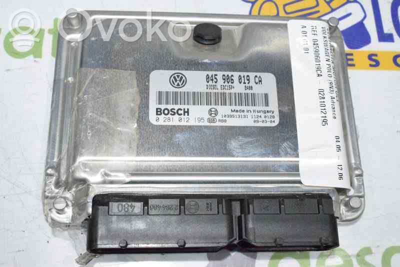 Volkswagen Polo IV 9N3 Unitate/modul de control motor 
