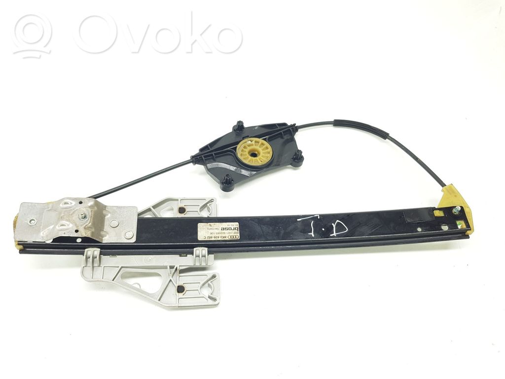 Regulador manual de la ventanilla trasera   8K0839462C,8K0839462C