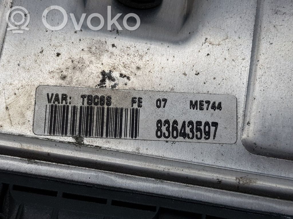Peugeot 307 Engine control unit/module 