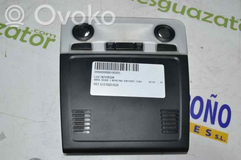 Front seat light   61319225485,PACKM,NEGRA