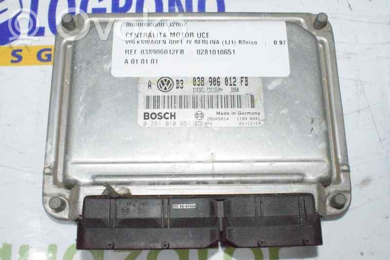 Volkswagen Golf IV Engine control unit/module 