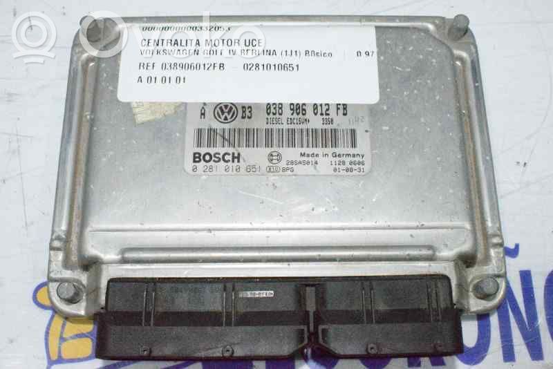 Volkswagen Golf IV Engine control unit/module 