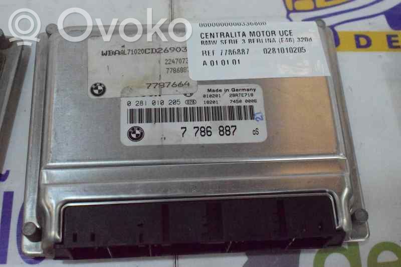 Centralina/modulo del motore   7786887,02810102057787664,2222DL