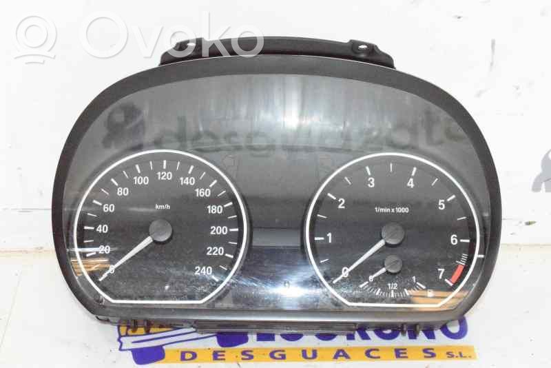 BMW 1 E81 E87 Tachimetro (quadro strumenti) 