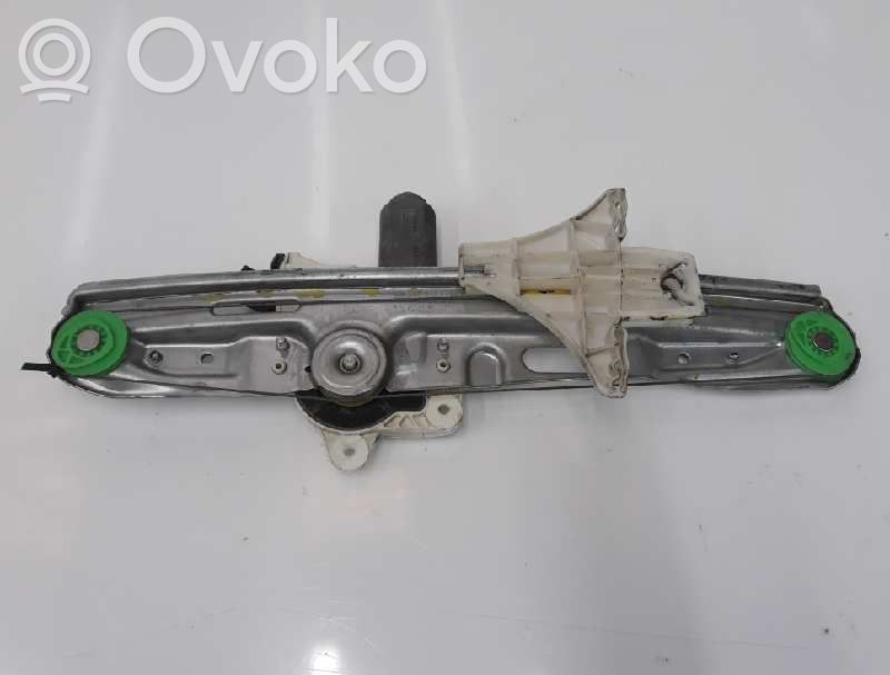 Opel Vectra C Regulador manual de la ventanilla trasera 