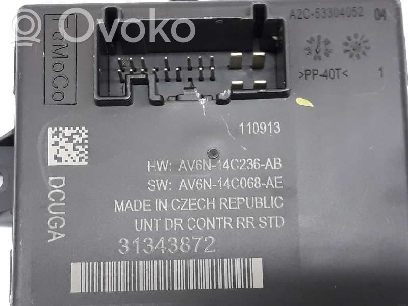 Volvo V40 Centralina/modulo chiusura centralizzata portiere
