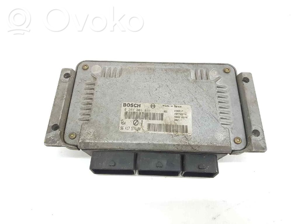 Citroen Saxo Unidad de control/módulo del motor 