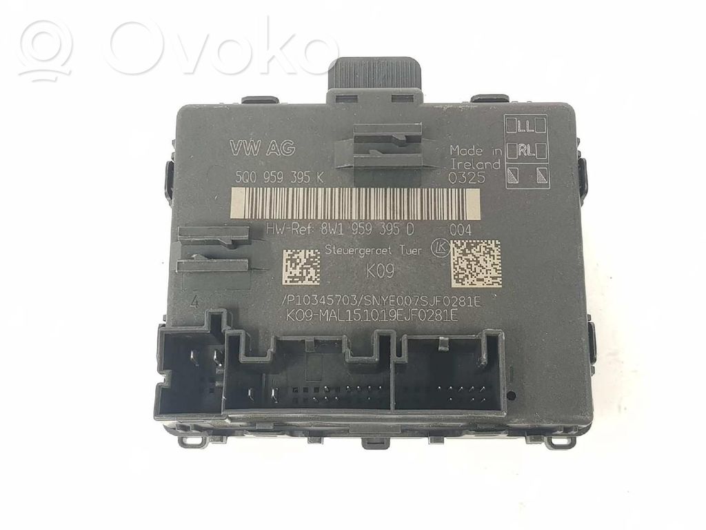 Audi A3 S3 8V Unitate/modul de comandă închidere centralizată 