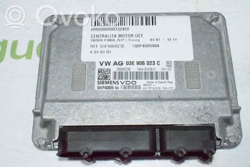 Skoda Fabia Mk2 (5J) Engine control unit/module 
