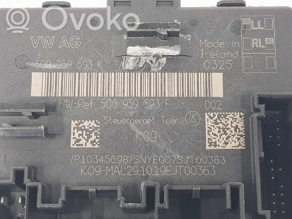 Audi Q2 - Centralina/modulo chiusura centralizzata portiere 