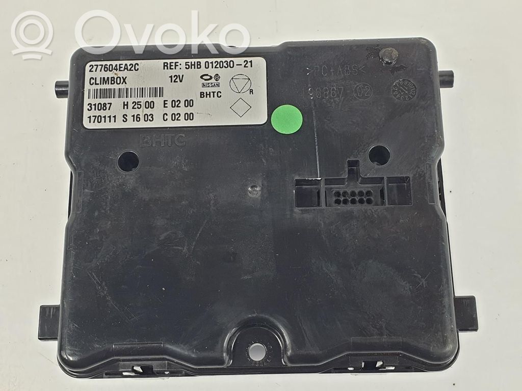 Nissan Qashqai Other control units/modules 