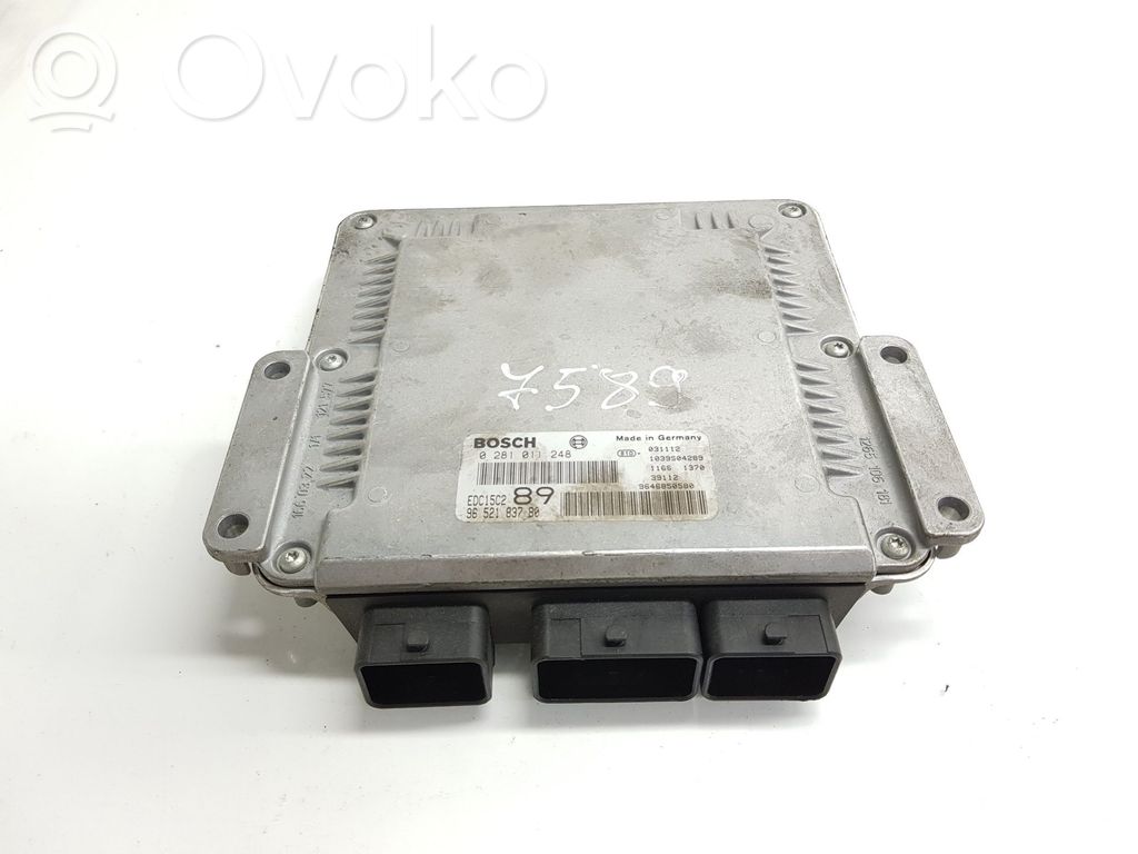 Peugeot 307 Engine control unit/module 