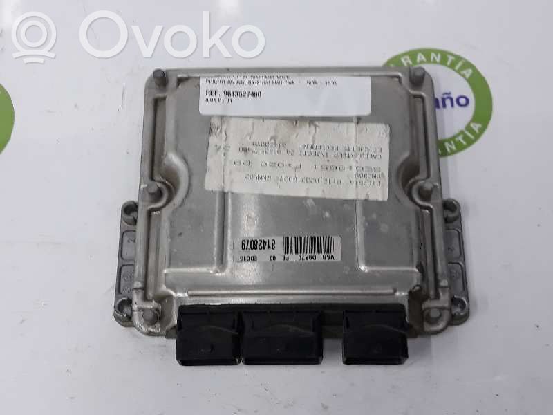 Peugeot 406 Unitate/modul de control motor 