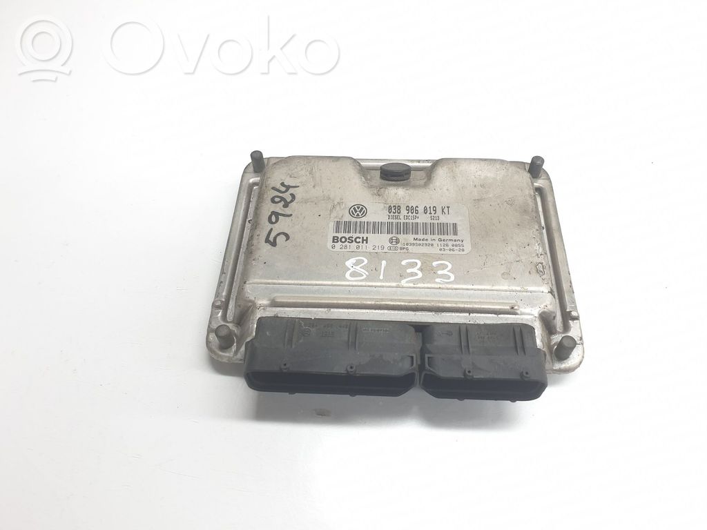 Engine control unit/module   038906019KT,038906019KT