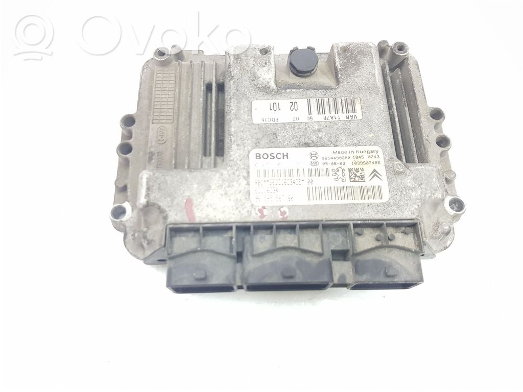 Unidad de control/módulo del motor   9658556780