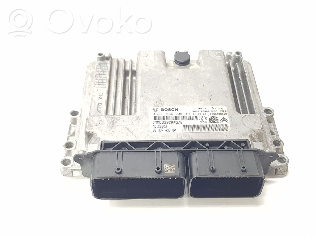 Engine control unit/module   9833749880,9833749880