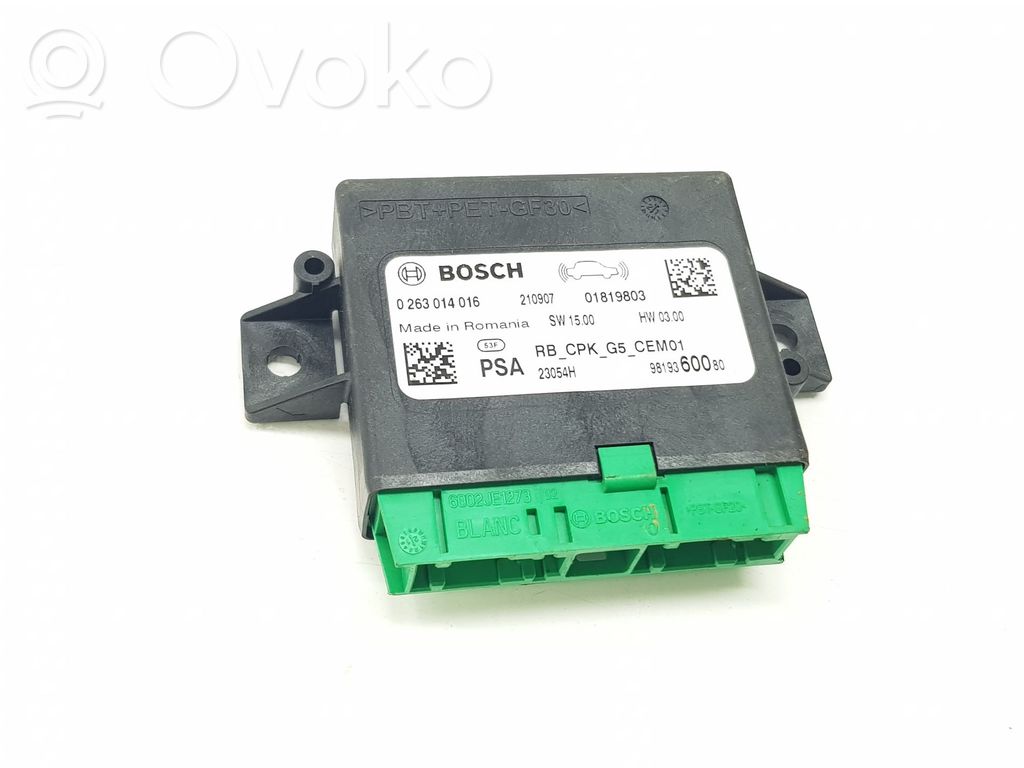 Peugeot Expert Alte unități/module de control 