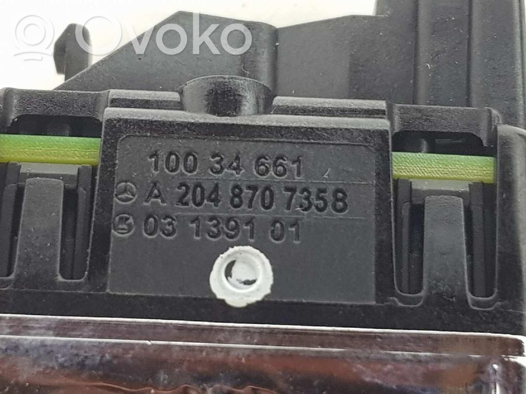 Mercedes-Benz C W204 Interruttore di controllo dell’alzacristalli elettrico