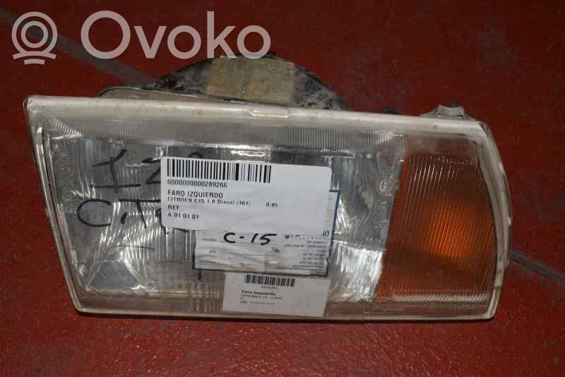 Citroen C15 Etu-/Ajovalo 