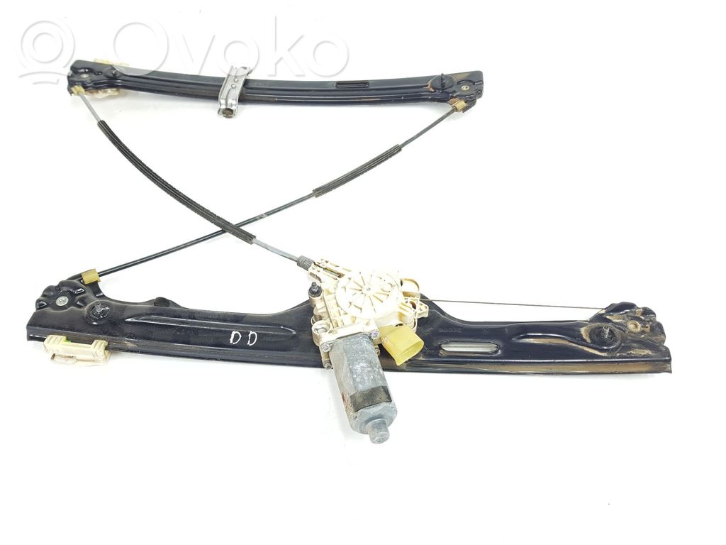 Front door window regulator with motor   51337166380,7166380