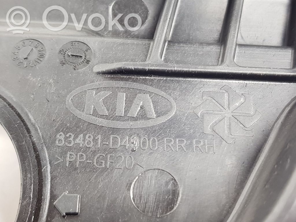 KIA Optima Regulador manual de la ventanilla trasera 