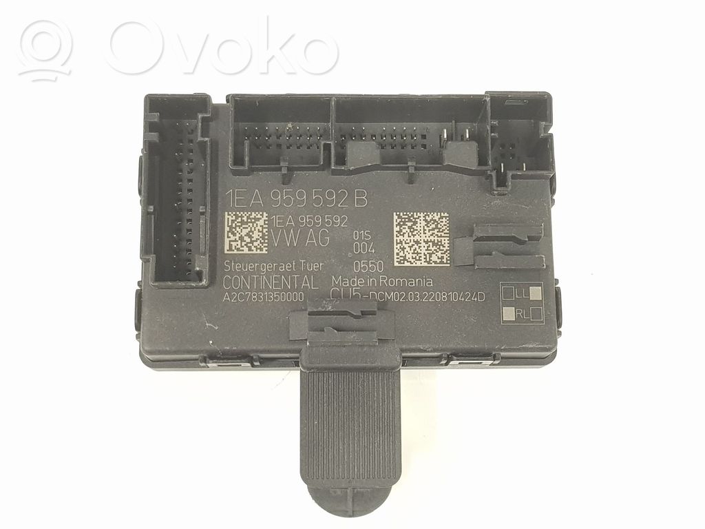 Volkswagen ID.5 Otras unidades de control/módulos 