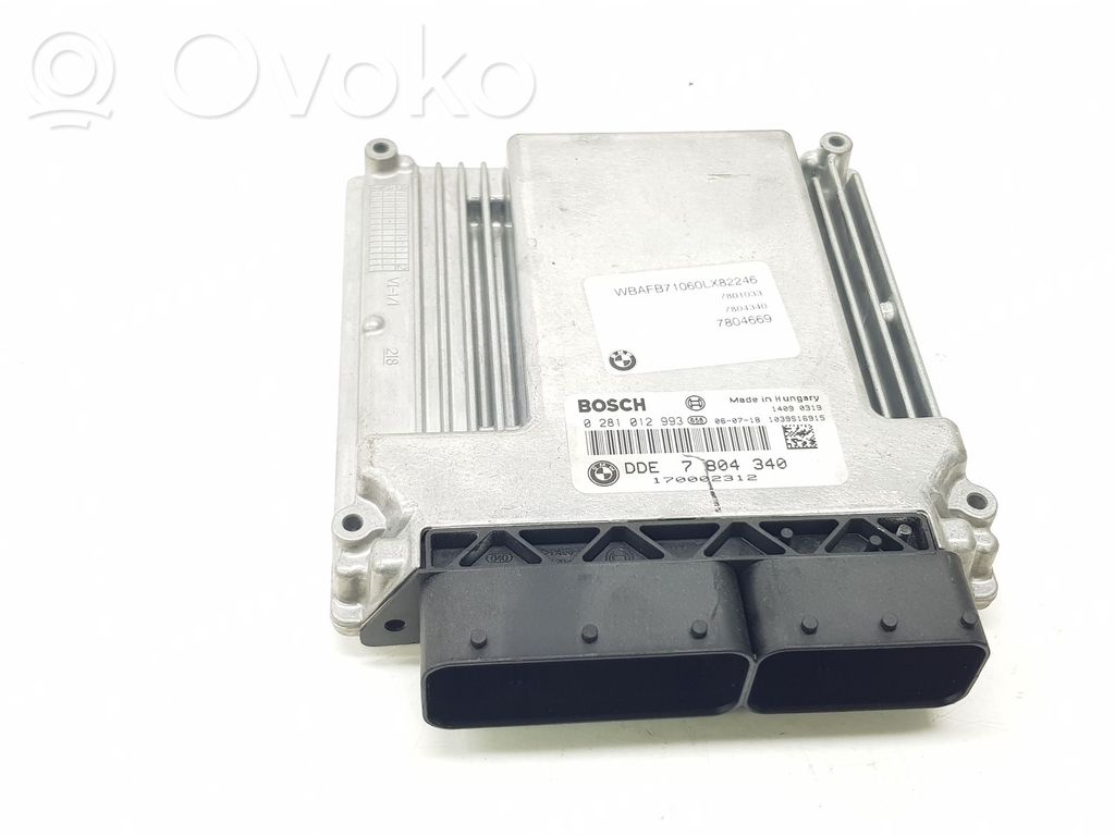 Unidad de control/módulo del motor   7804340,13617804340
