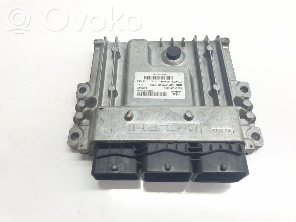 Engine control unit/module   9666912580