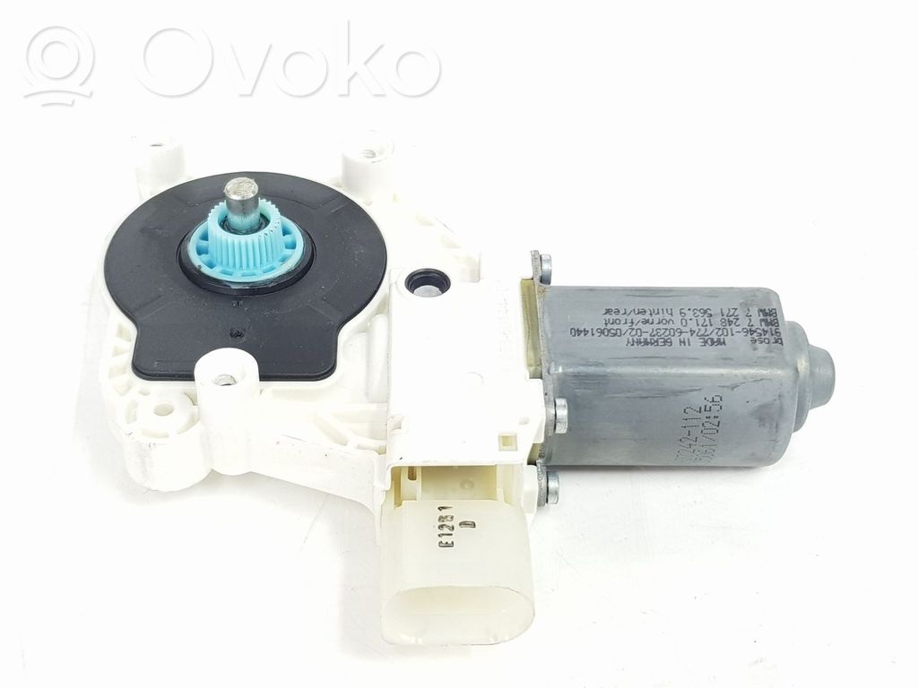 BMW 5 F10 F11 Silnik regulatora szyby drzwi przednich