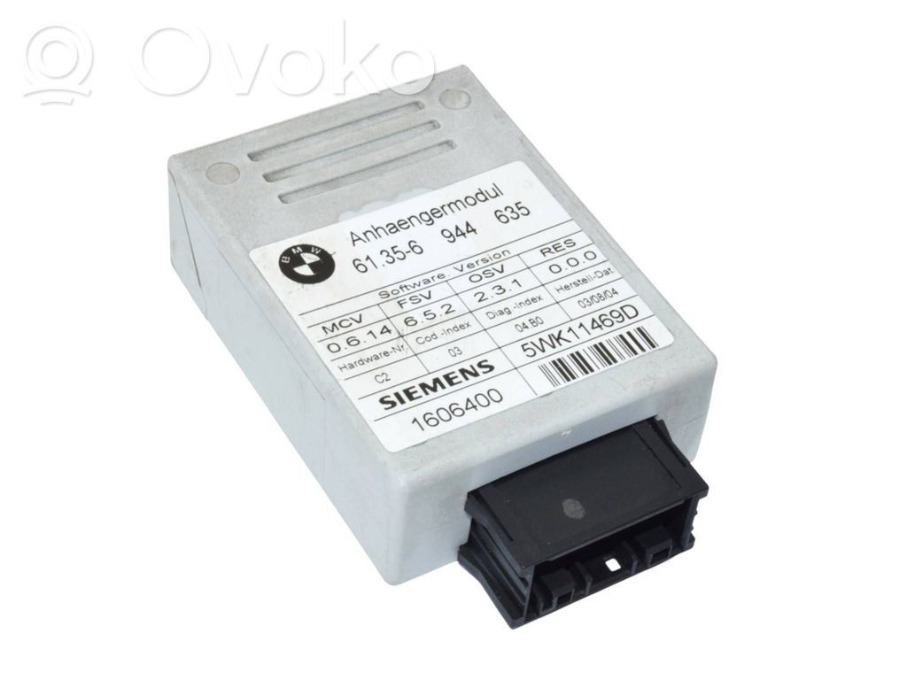 BMW 5 E60 E61 Tow bar trailer control unit/module 