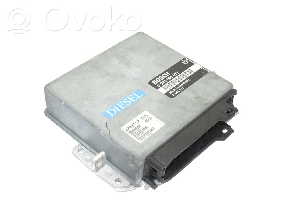Engine control unit/module   0281001077,2242211,2243117